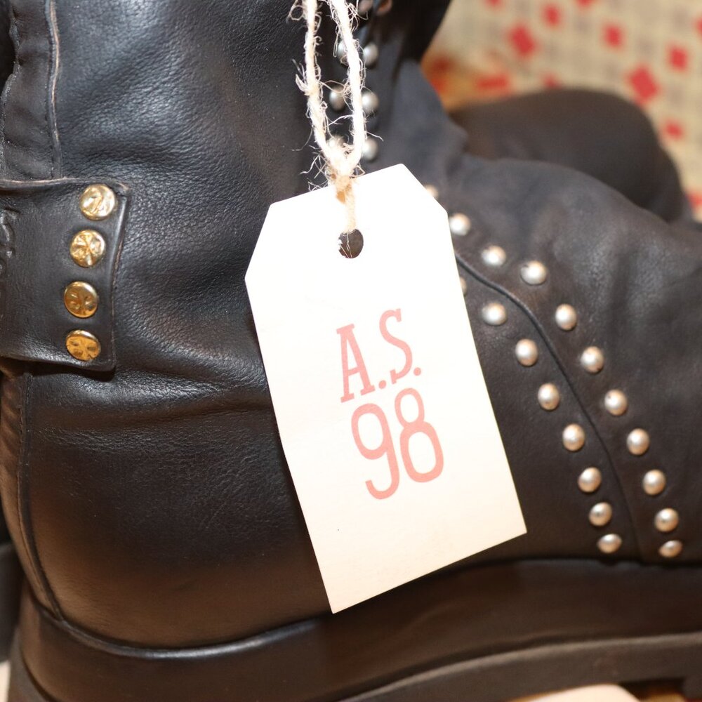 AS98 Duke Boots Size 41 Black - Picture 9 of 12